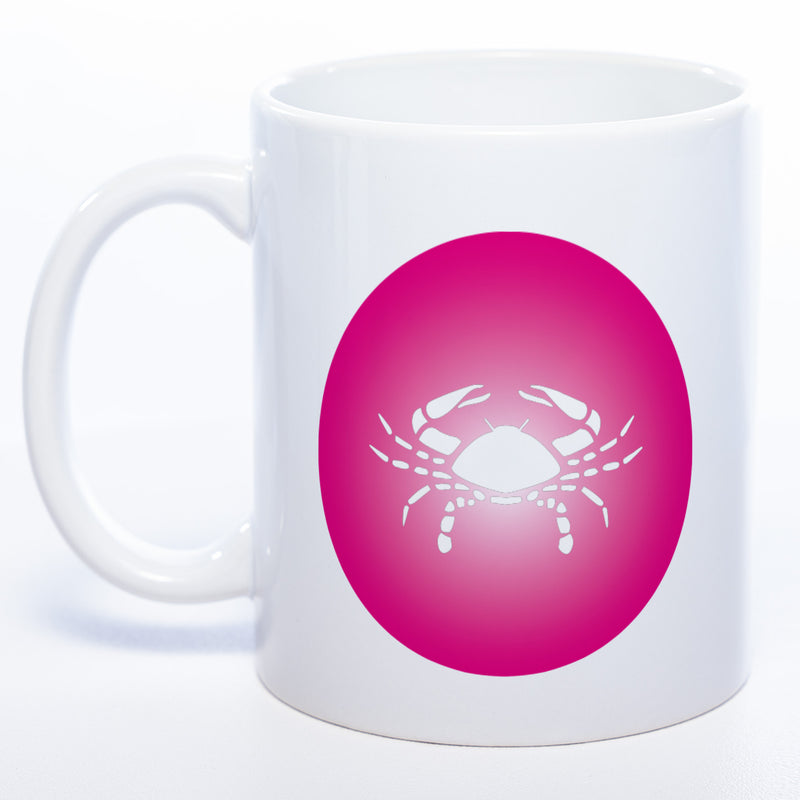 Sternzeichen -Tasse mit Namen und Geburtsdatum - spülmaschinenfest