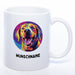 Tasse  mit Name Labrador weiß