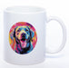 Tasse  auf Wunsch mit Name Labradormotiv weiß