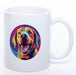 Tasse auf Wunsch mit Name Labrador weiß