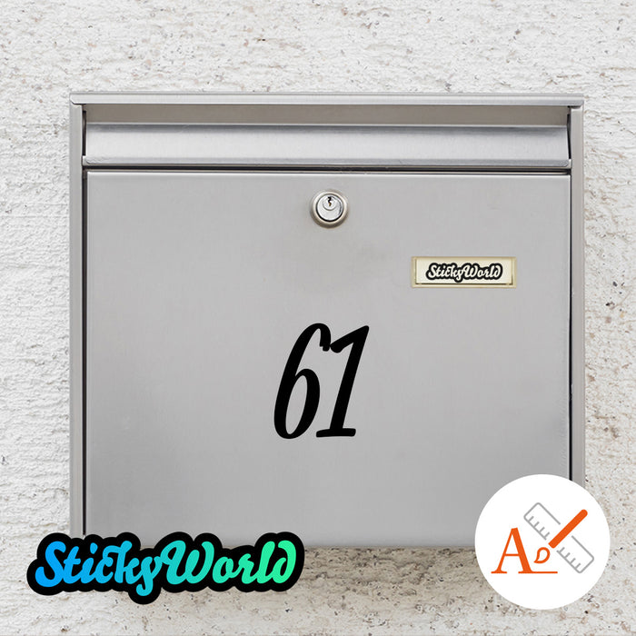 Buchstabe oder Zahl nach Wahl in SONDERFARBEN - Höhe 15 cm ab 2,99 €