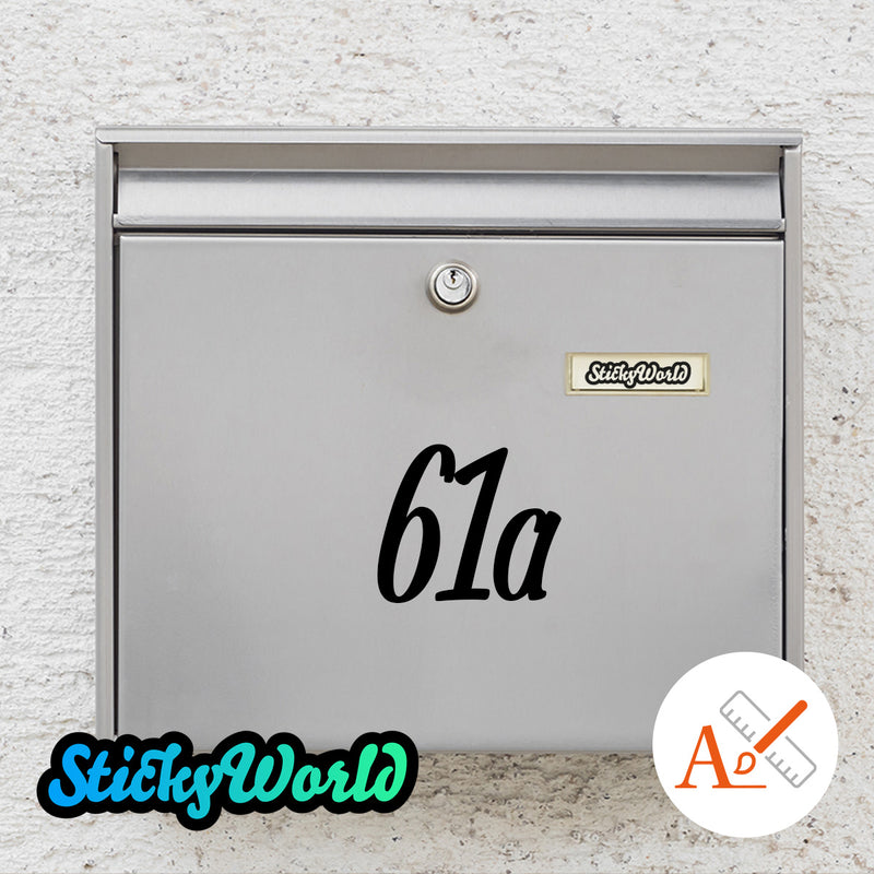 Buchstabe oder Zahl nach Wahl in SONDERFARBEN - Höhe 15 cm ab 2,99 €