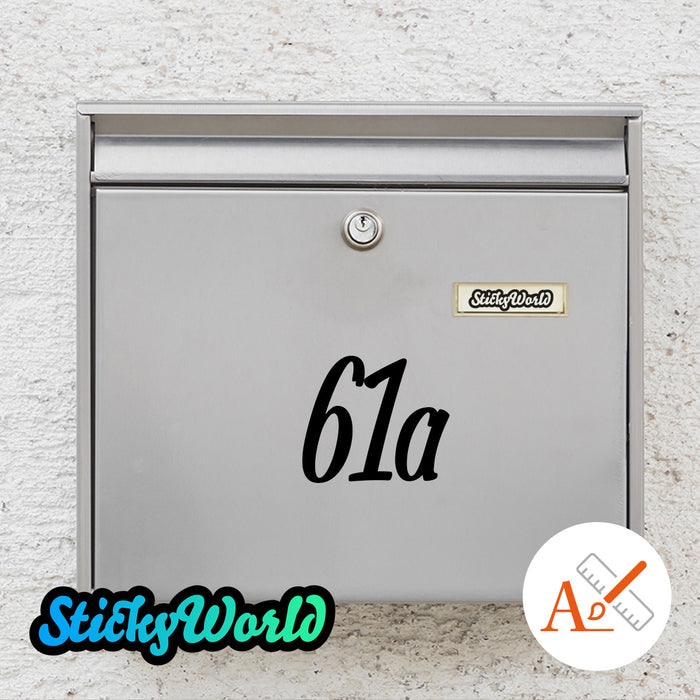 Buchstabe oder Zahl nach Wahl in SONDERFARBEN - Höhe 15 cm ab 2,99 €