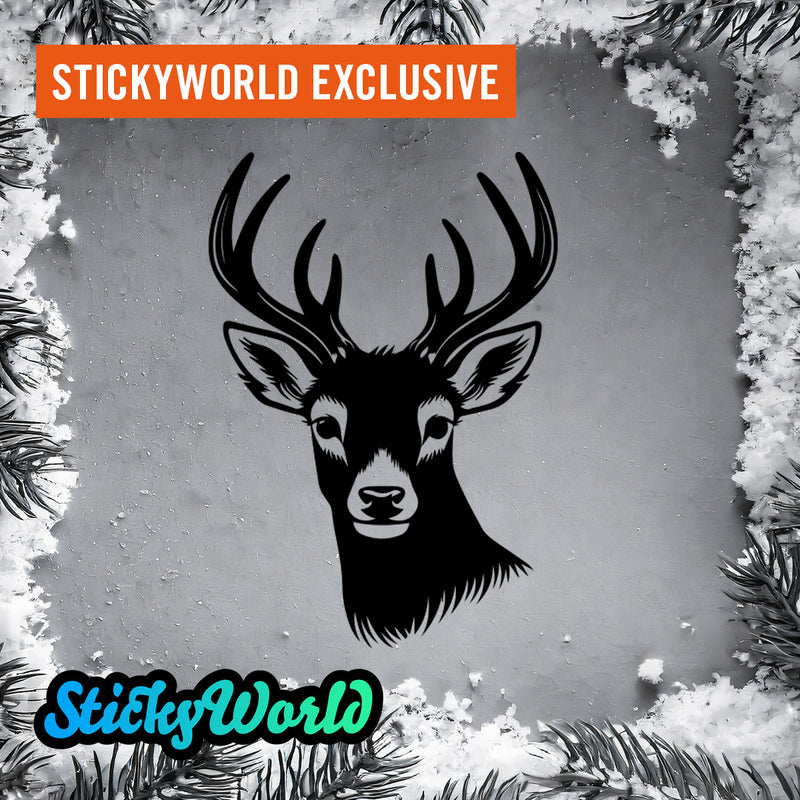 Reh 2  StickyWorld Exclusive | Foliensticker in 3 Größen