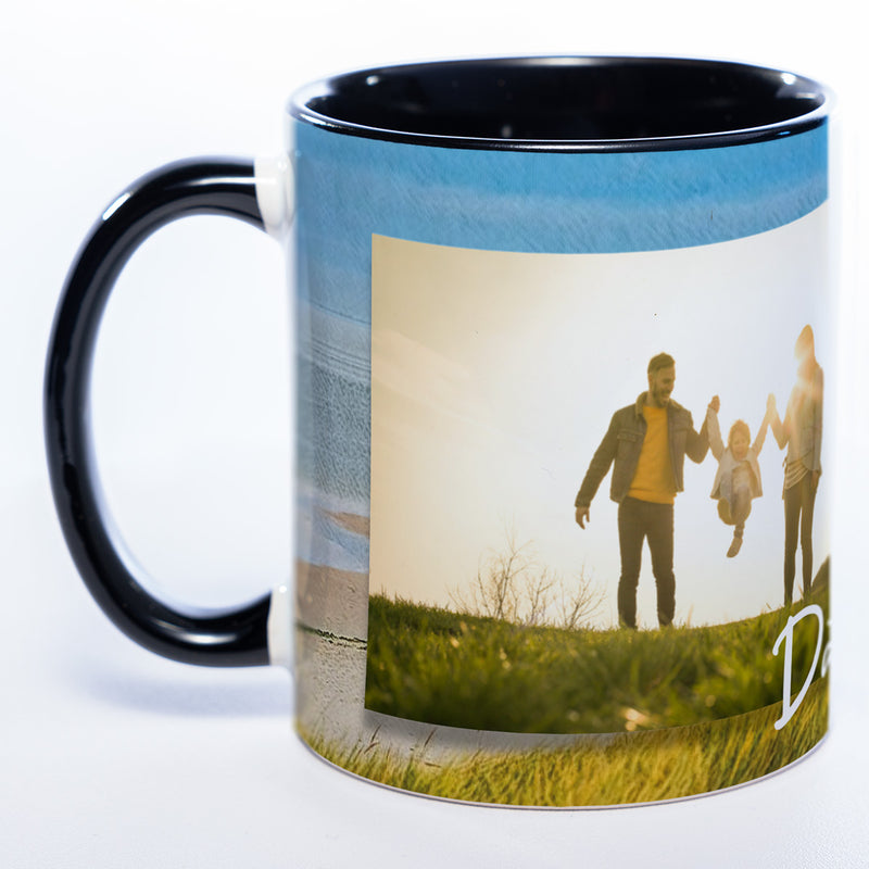 Urlaubserinnerung - Spülmaschinenfeste Tasse mit Foto (HD Druck) | Jetzt selbst gestalten!